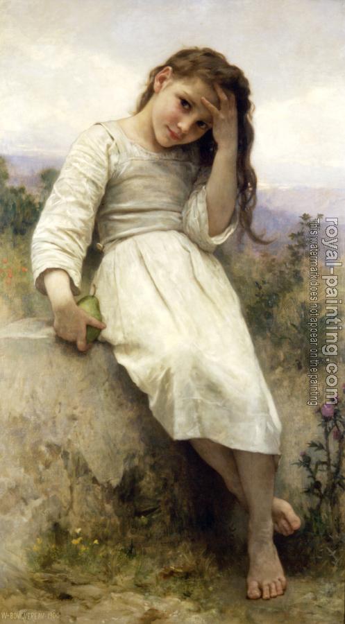 William-Adolphe Bouguereau : Little Thief